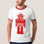 レトロロボット Tシャツ<br><div class="desc">1950年代のヴィンテージロボットデザインを特集。</div>
