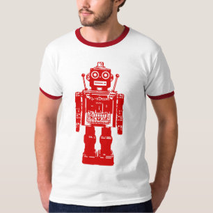 レトロロボット Tシャツ