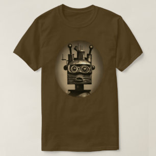 レトロロボットTシャツ Tシャツ