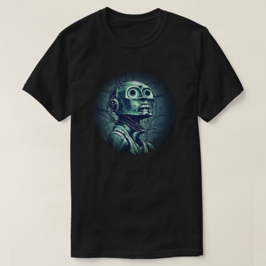 レトロロボットTシャツ Tシャツ (デザイン正面)
