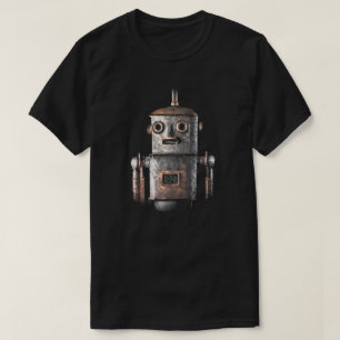 レトロロボットTシャツ Tシャツ