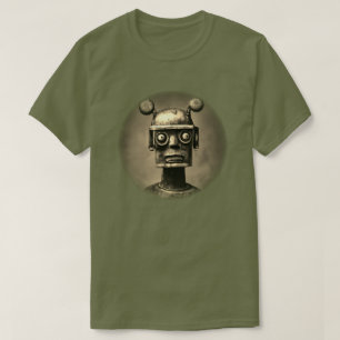 レトロロボットTシャツ Tシャツ