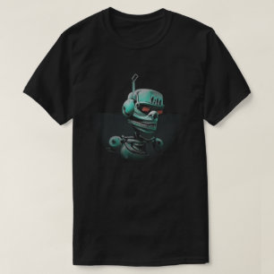 レトロロボットTシャツ Tシャツ