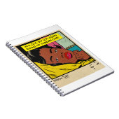 レトロロマンス ヴィンテージ コミック: ピラトーク デザイン ノートブック (右側)