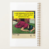 レトロロマンス ヴィンテージ コミック：ピラトーク デザイン プランナー手帳 (裏面)