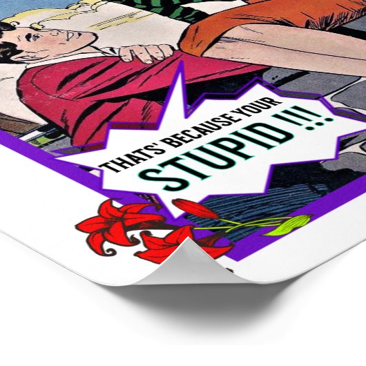 レトロロマンス – True Romance – ポスター (角)