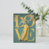 レトロロマンチックな愛 ポストカード (スタンド正面)