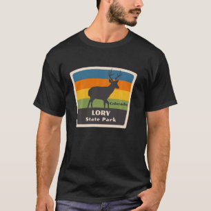 レトロロリー州パークコロラドディアーCO土産 Tシャツ
