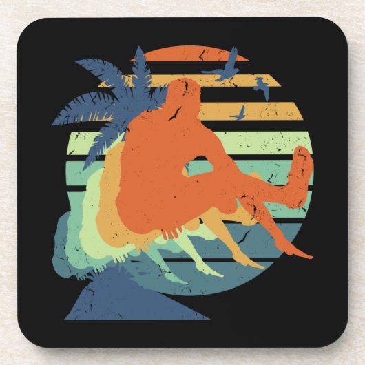 レトロロングジャンプトラック&フィールドオリンピックアスリートファン コースター (正面)