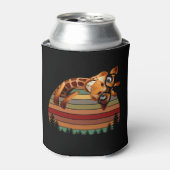 レトロロングネック動物動物園 缶クーラー (缶正面)