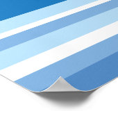 レトロロンドンスカイラインと花火 ポスター (角)