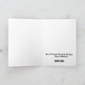 レトロロージーカスタムリベッター誕生日カード カード (内部)