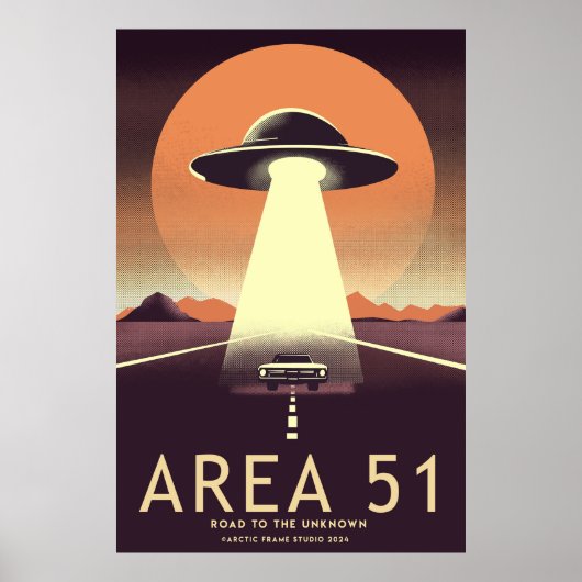 レトロロースウェル51ポスター ポスター (正面)