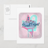 レトロロードトリップラブ ポストカード (正面/裏面)