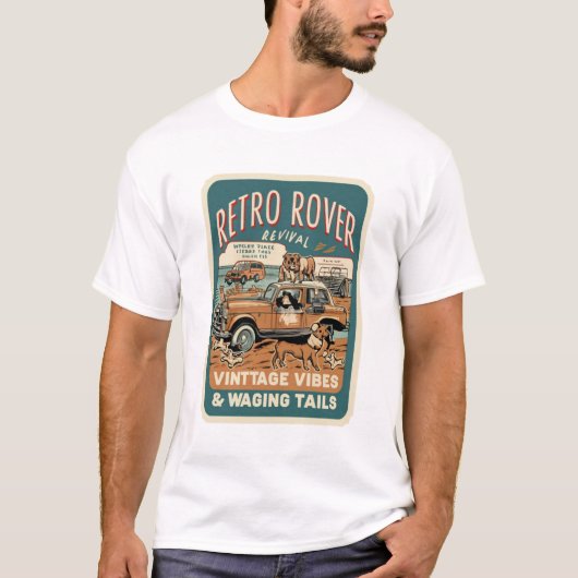 レトロローバーリバイバル Tシャツ (正面)