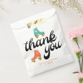 レトロローラスケートで滑るサンキューフェイバーバッグ フェイバーバッグ (封をした状態)