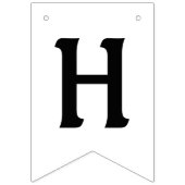 レトロローラスケートで滑る誕生日バンティングバナー バンティングフラッグ (第2の旗)