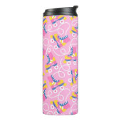 レトロローラスケートで滑る タンブラー (回転左)