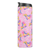 レトロローラスケートで滑る タンブラー (回転右)