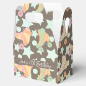 レトロローラスケート誕生日スケートスターズブラウン フェイバーボックス (オープン)