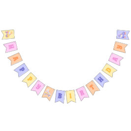 レトロローラスケート バンティングフラッグ