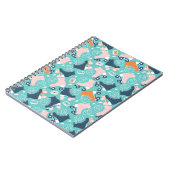 レトロローラスケート：ヴィンテージカセット ノートブック (左側)