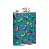 レトロローラースケート&スター フラスク (右)