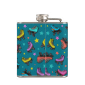 レトロローラースケート&スター フラスク (裏面)