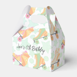 レトロロールスケート誕生日スケートスターパターン フェイバーボックス