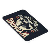 レトロワイオミング マグネット (右側)