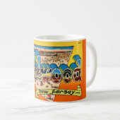 レトロワイルドウッドNJはがき コーヒーマグカップ (正面右)