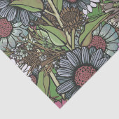 レトロワイルドフラワーウィンターガーデン 薄葉紙 (詳細)