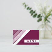 レトロワイン 名刺 (スタンド正面)