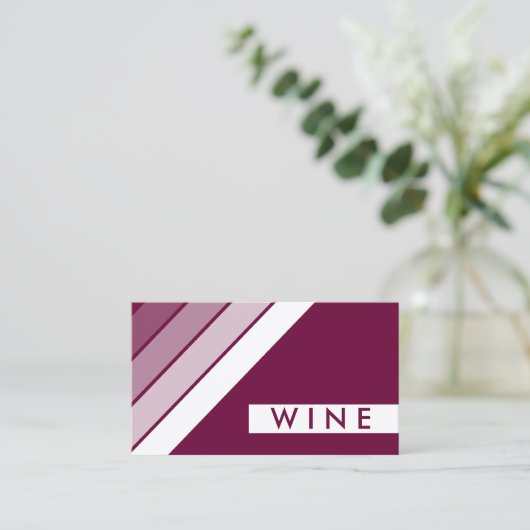 レトロワイン 名刺 (スタンド正面)