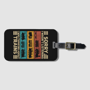 レトロワゴントレインラバーモデル鉄道車掌F ラゲッジタグ