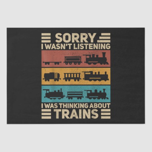 レトロワゴントレインラバーモデル鉄道車掌F 薄葉紙 (正面)