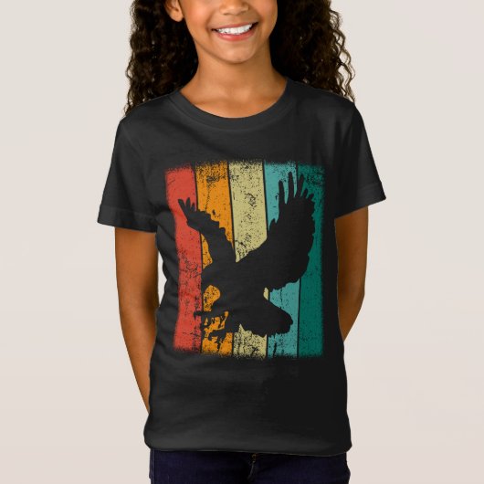 レトロワシ Tシャツ (正面)