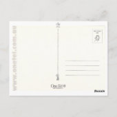 レトロワンテレフォンボックス葉書 ポストカード (裏面)