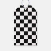 レトロワンハッピードゥデ誕生日サンキューラベル ギフトタグ (裏面)