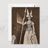 レトロヴァルキリーガールズ ポストカード (正面/裏面)