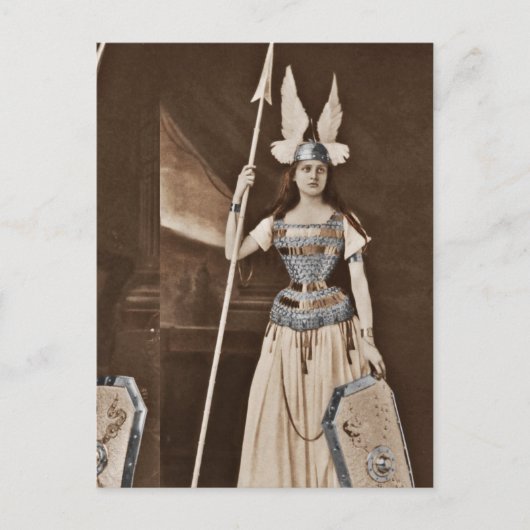 レトロヴァルキリーガールズ ポストカード (正面)