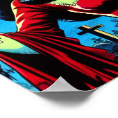 レトロヴァンパイアウーマン漫画 ポスター (角)