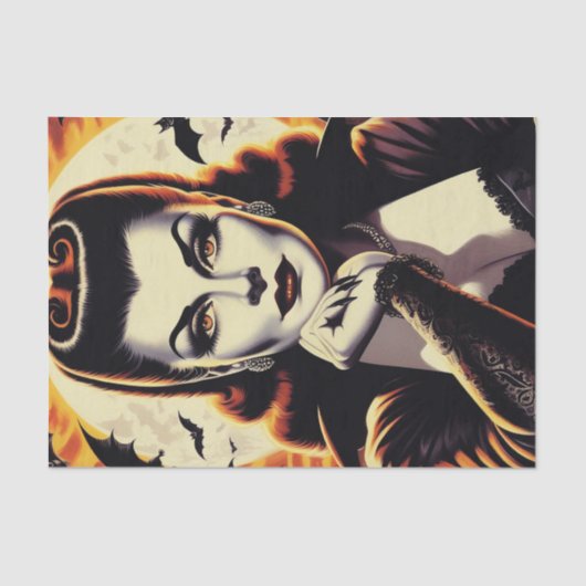 レトロヴァンパイアウーマン 薄葉紙 (正面)