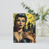 レトロヴァンパイアガール ポストカード (スタンド正面)