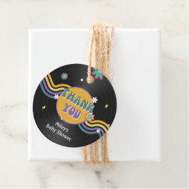 レトロヴィニル録音Groovyベビーシャワー70s 80s少女 フェイバータグ