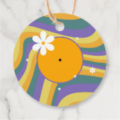 レトロヴィニル録音Groovyベビーシャワー70s 80s少女 フェイバータグ (裏面)