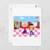 レトロヴィルソックホップディナー ポストカード (正面/裏面)