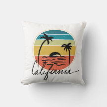 レトロヴィンタージュサンセットオンカリフォルニアパーム