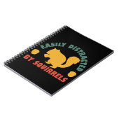 レトロヴィンテージがリスに気を取られやすい ノートブック (左側)