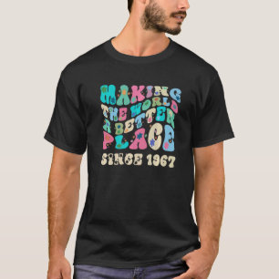 レトロヴィンテージが世界をより良い場所にする Tシャツ
